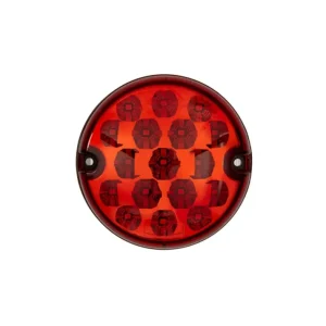 FOG LAMP, LED, RED, 95MM, 12/24V, E-MARKED, ÉTANCHE À L'EAU
