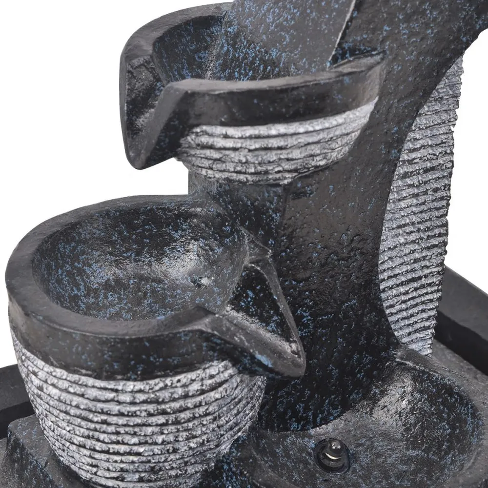 Fontaine d'intérieur avec lampe LED Polyrésine DEC020759 pour randonnée nocturne