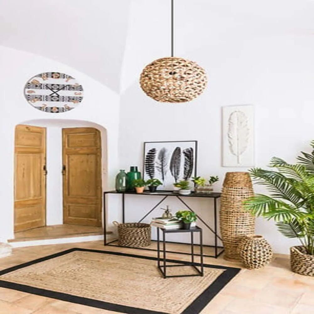 Lampadaire naturel tressé sans pied – Qualité & Prix chez Alpha55 – Style, confort et durabilité réunis pour randonnée noc...