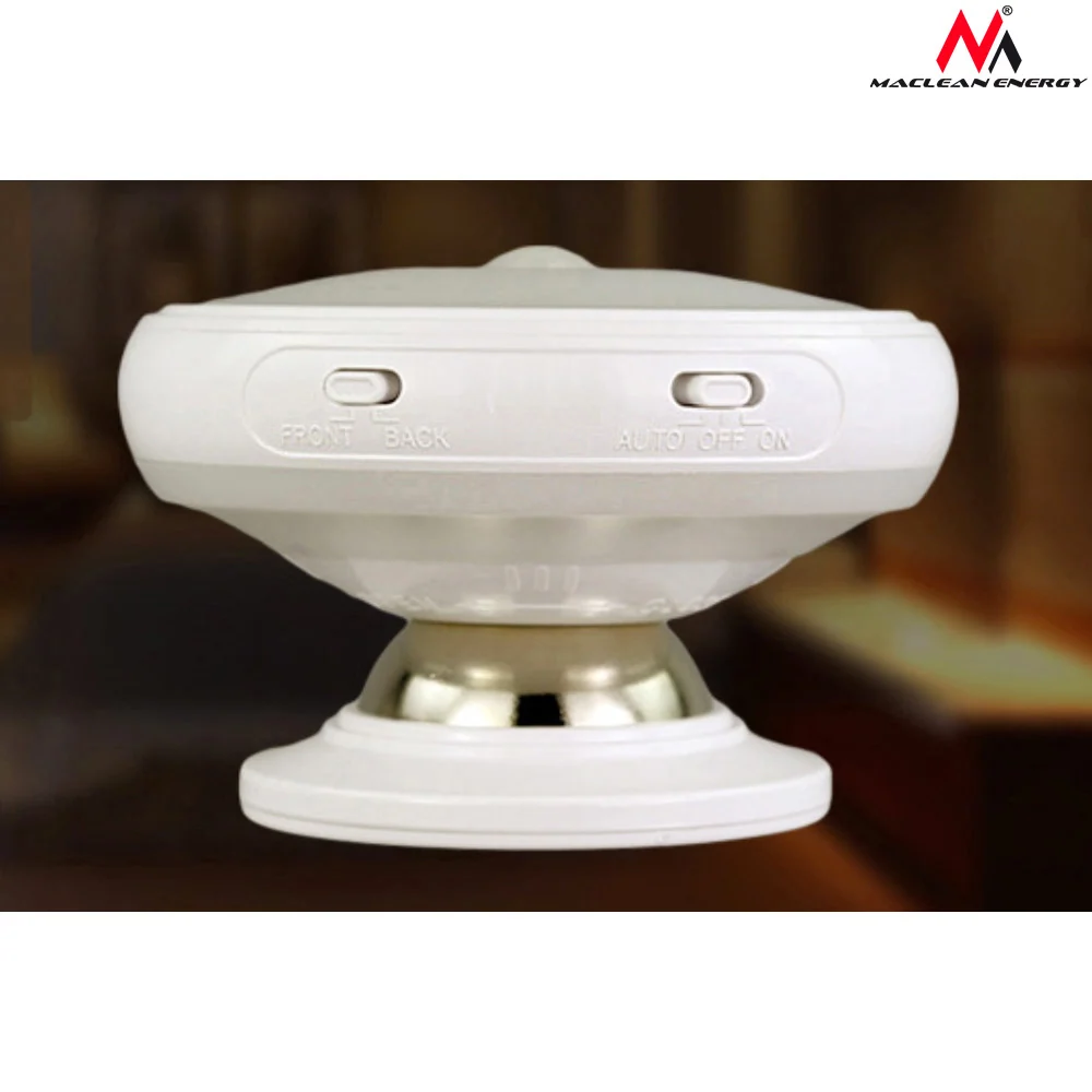 Maclean MCE223 Lamp Motion Sensor Wireless Battery Powered Dusk to Dawn 11 LED Doux Light Magnetic Wireless PIR