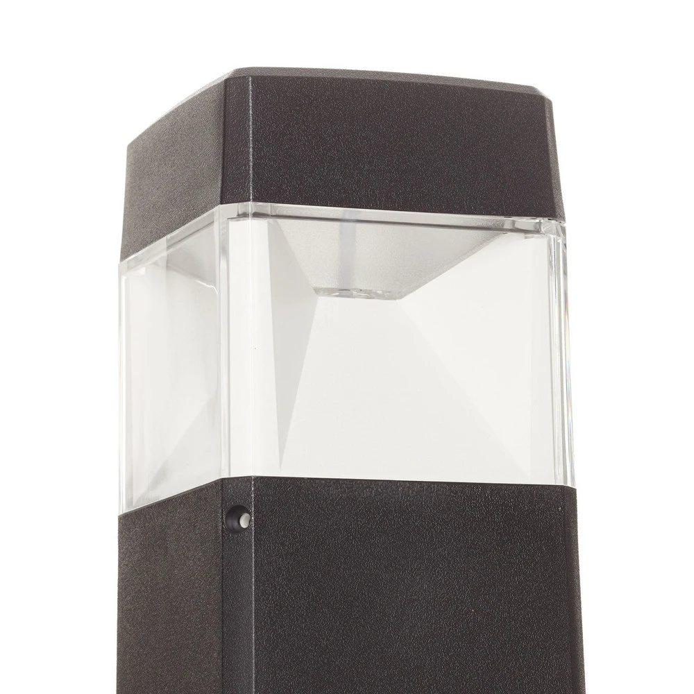 Potelet LED Elisa 500, noir, clair, 10 W CCT