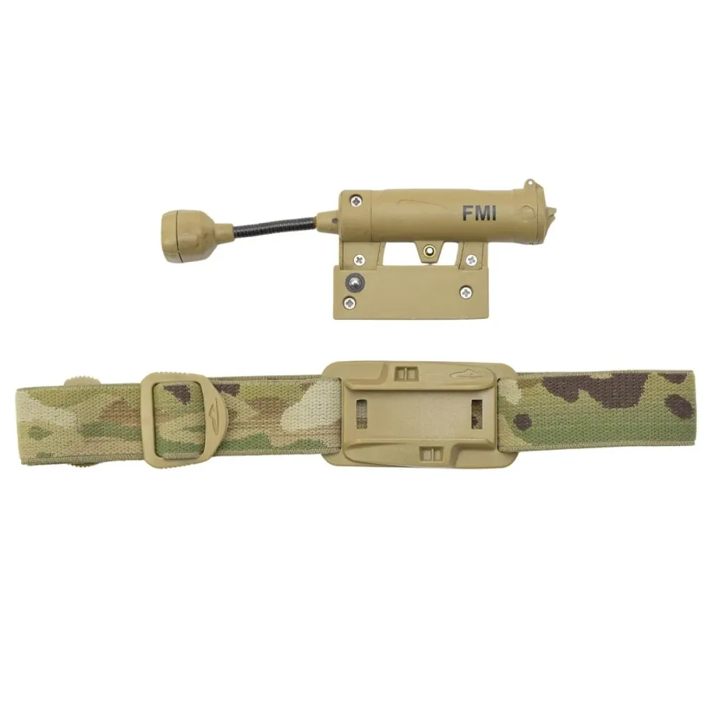 Lampe frontale tactique à LED pour casque militaire Princeton-Tec d'origine