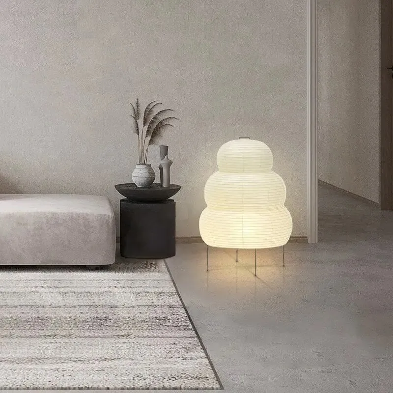 Éclairage Décoratif LED Lampe en Papier Design Japonais