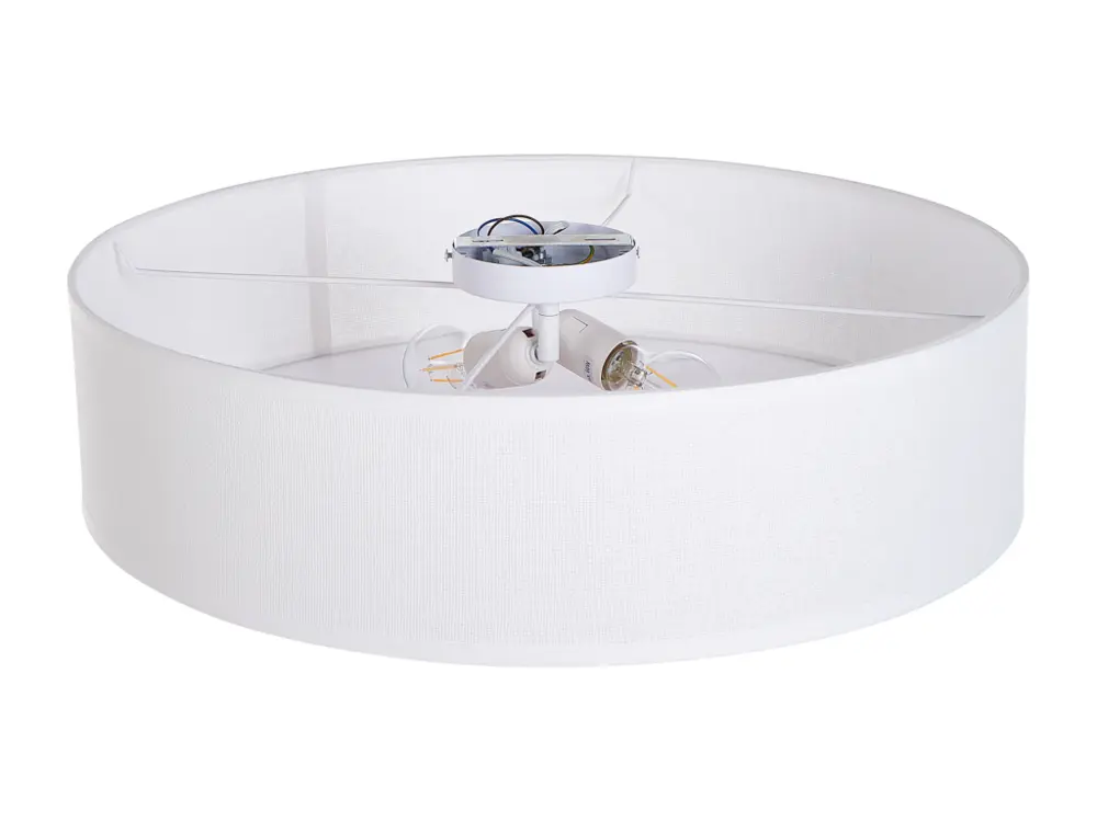 Lampe de plafond en papier blanc MAGNO pour ambiance cosy