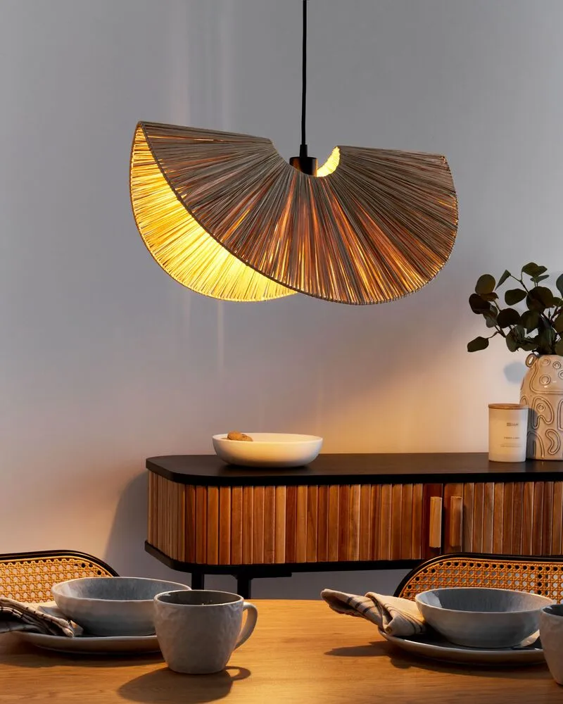 Paper Pendant Lamp Naturel HERRON