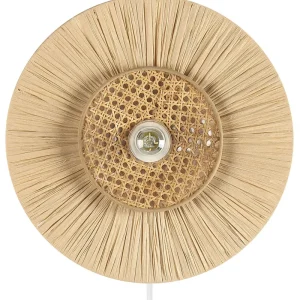 Paper Wall Lamp ⌀ 40 cm Vrai YAAPI avec base en bois