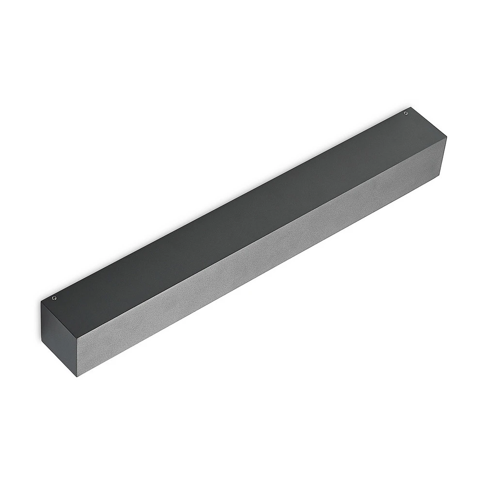 Applique d'extérieur LED Arcchio Lengo, CCT, 50 cm, à 1 lampe, graphite