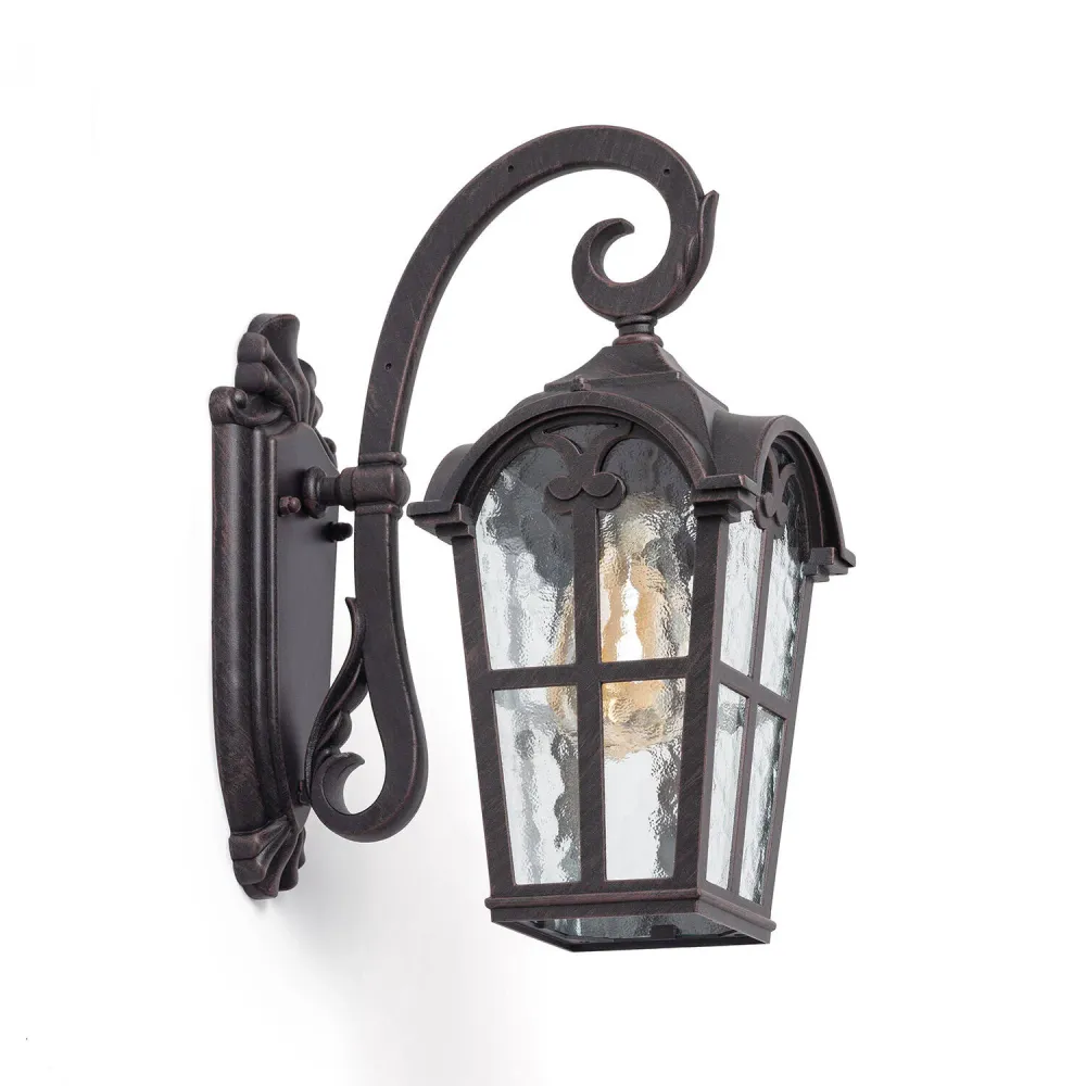 Applique extérieure en aluminium avec éclairage LED Quilvex
