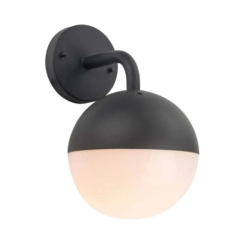 Applique extérieure Bolus en métal avec éclairage LED intégré