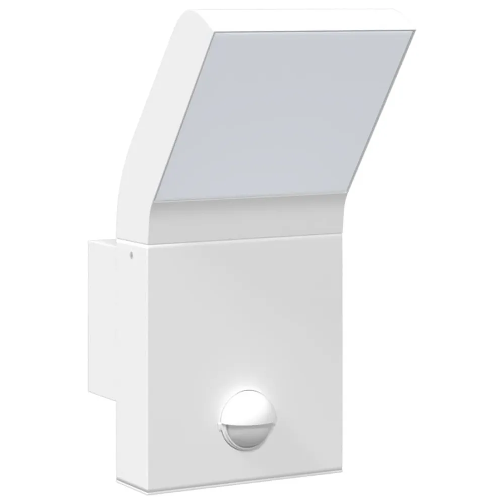 Applique murale LED d'extérieur avec capteurs blanc
