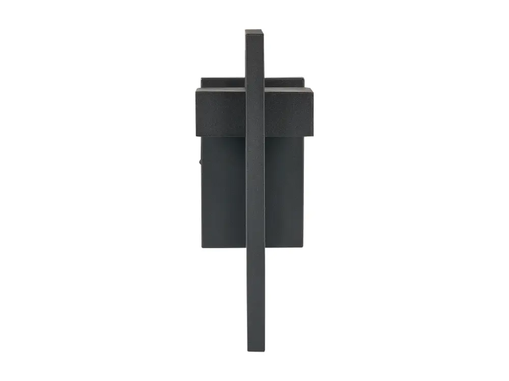 Applique murale à LED d'extérieur noire KELTY