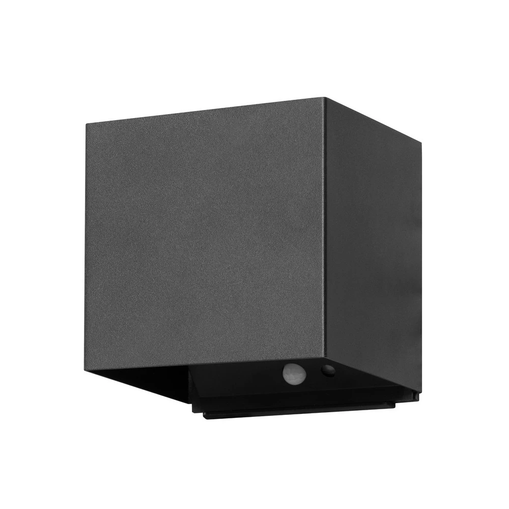 Applique murale LED sur batterie Magnetics, noir, 120°, up/down, capteur