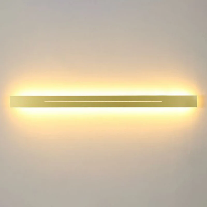 Applique de salon linéaire rectangulaire allumant l'appareil d'éclairage tendance de mur LED acrylique