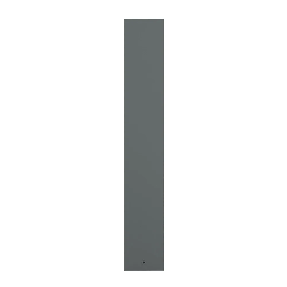 Borne extérieure en métal noir MANFRIA led intégrée 10W