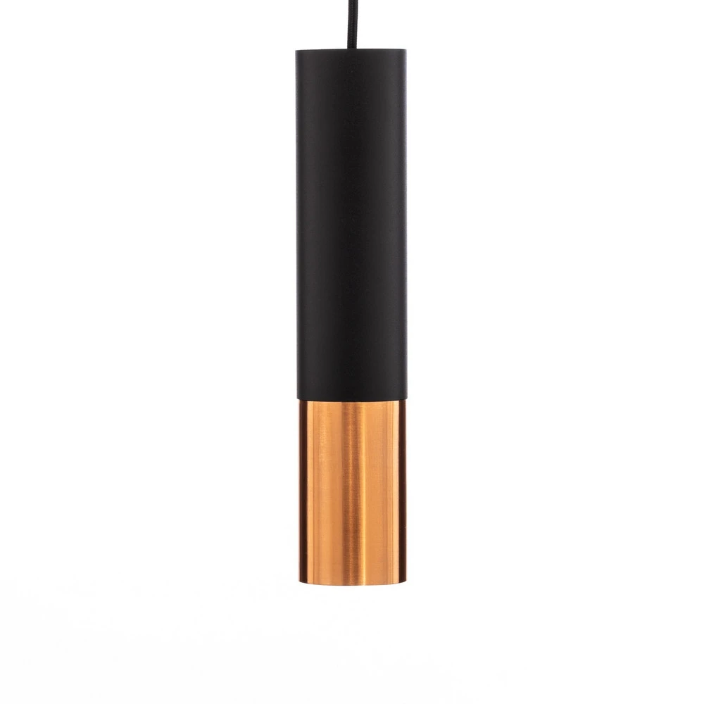 Euluna Thalassa suspension x1 GU10 noire/cuivrée