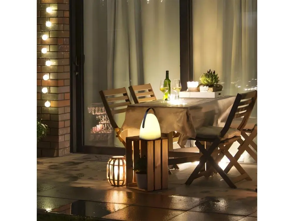 Lampe extérieur en ABS avec poignée