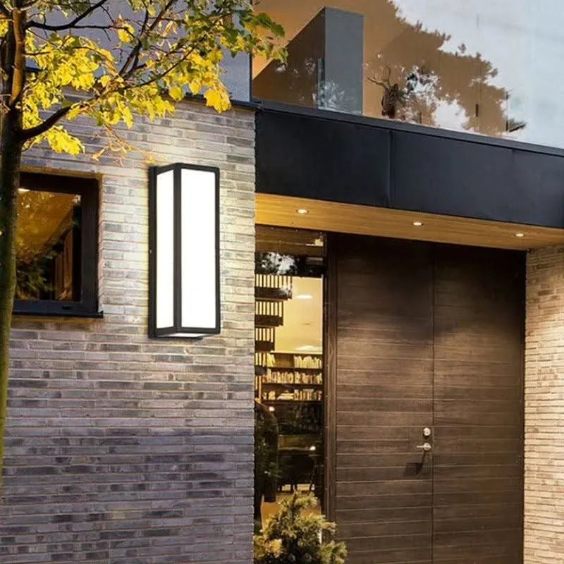 Lampe Murale Extérieure Rectangle | LuminEclat