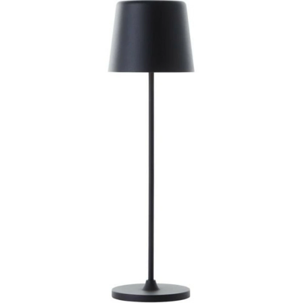 Lampe poser led kaami - noir - extérieur - 2w - ip44 - métal et plastique