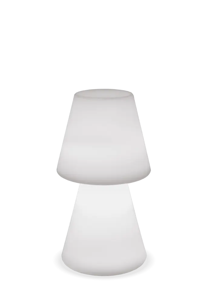 Lampe à poser lola 45 lumière blanche froide par câble hauteur 45cm