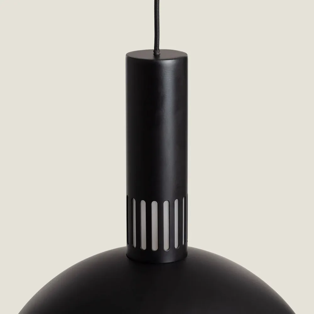 Lampe suspendue LED 9W Sintra en métal à température de couleur réglable