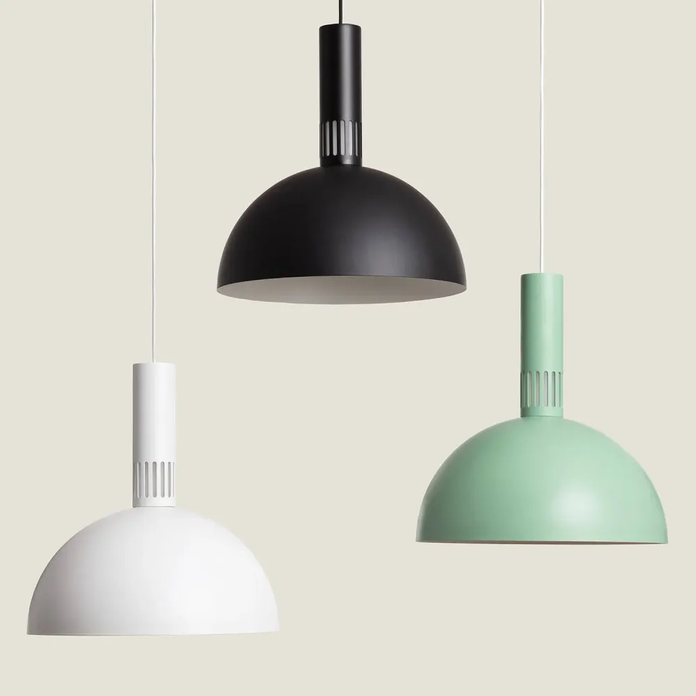 Lampe suspendue LED 9W Sintra en métal à température de couleur réglable