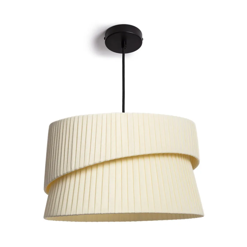 Lampe suspendue Lin kiana avec éclairage LED intégré, pour intérieur élégant.