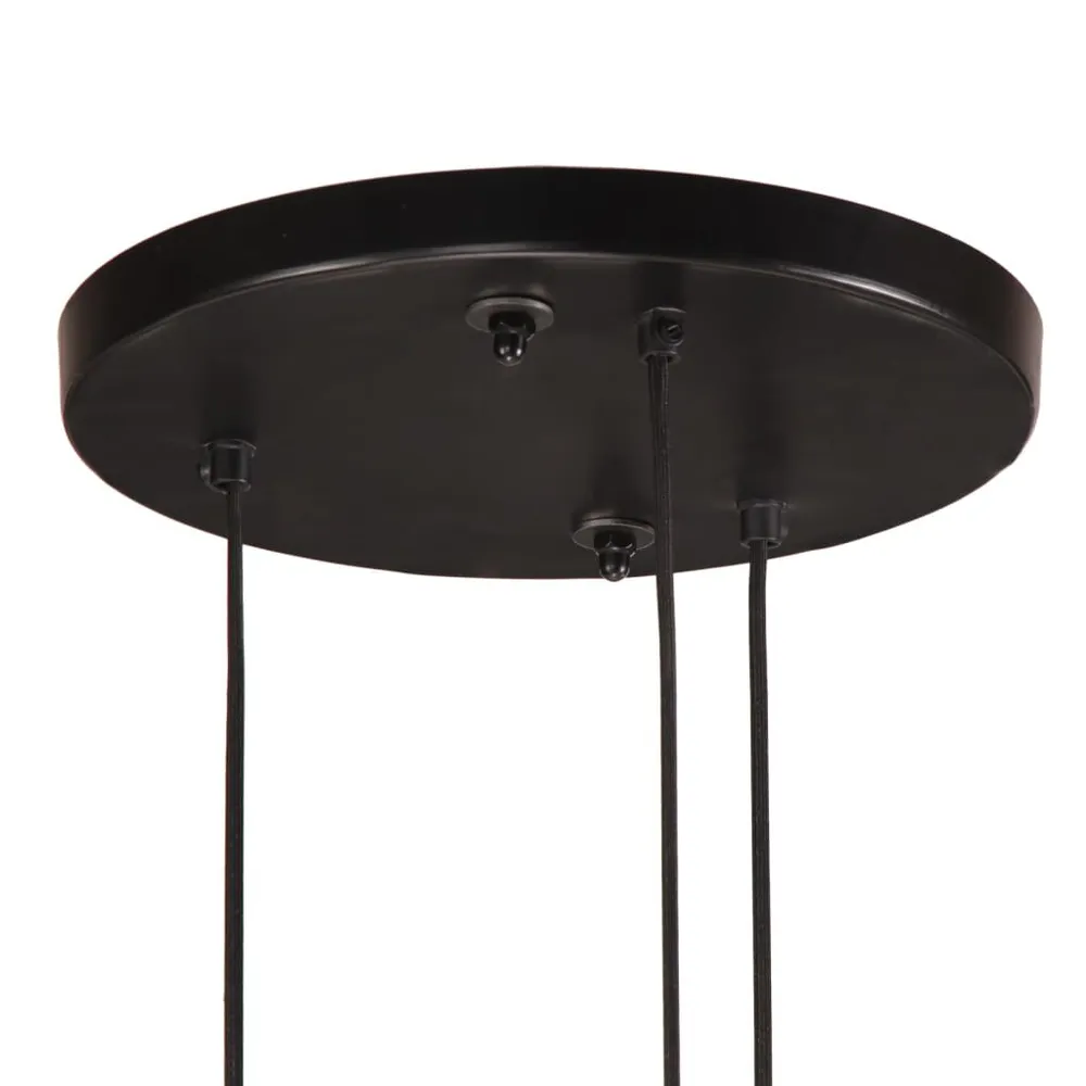 Lampe suspendue 25 W noir 30x30x100 cm E27