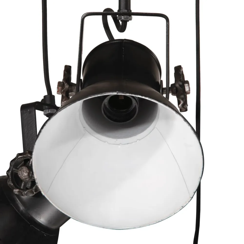 Lampe suspendue 25 W noir 30x30x100 cm E27