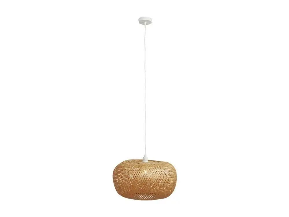 Lampe Suspension en Bambou "Guwin" 120cm Sable