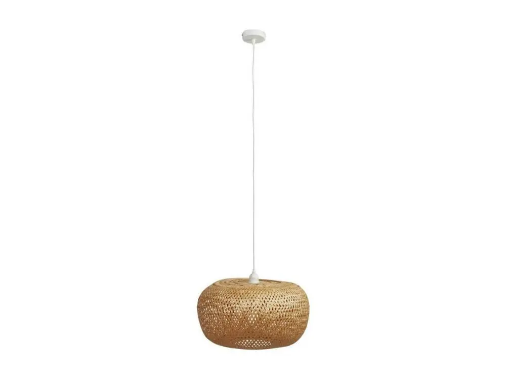Lampe Suspension en Bambou "Guwin" 120cm Sable