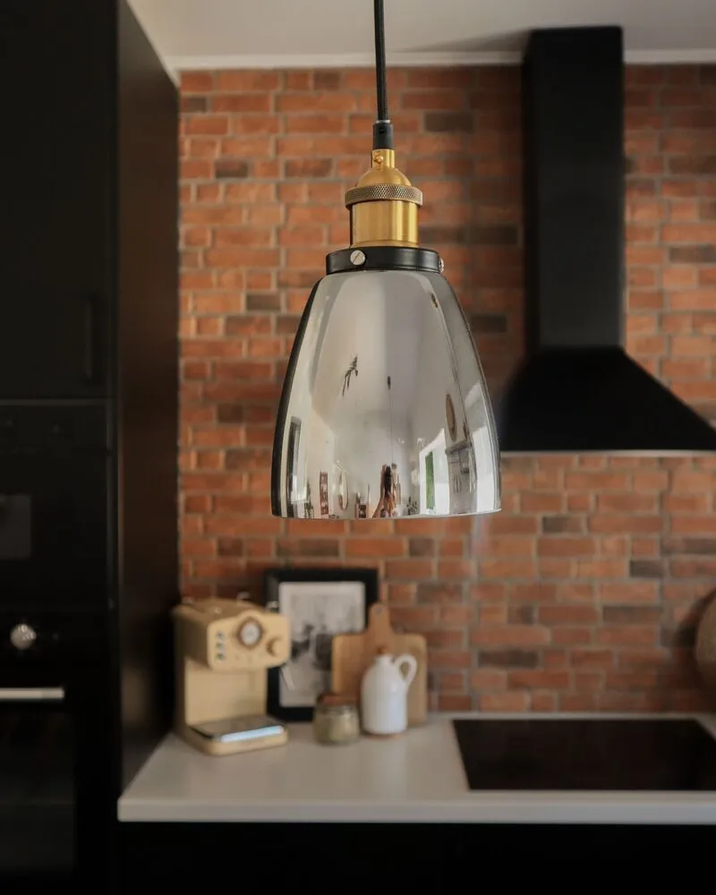 Lampe suspension chromé PARMA
