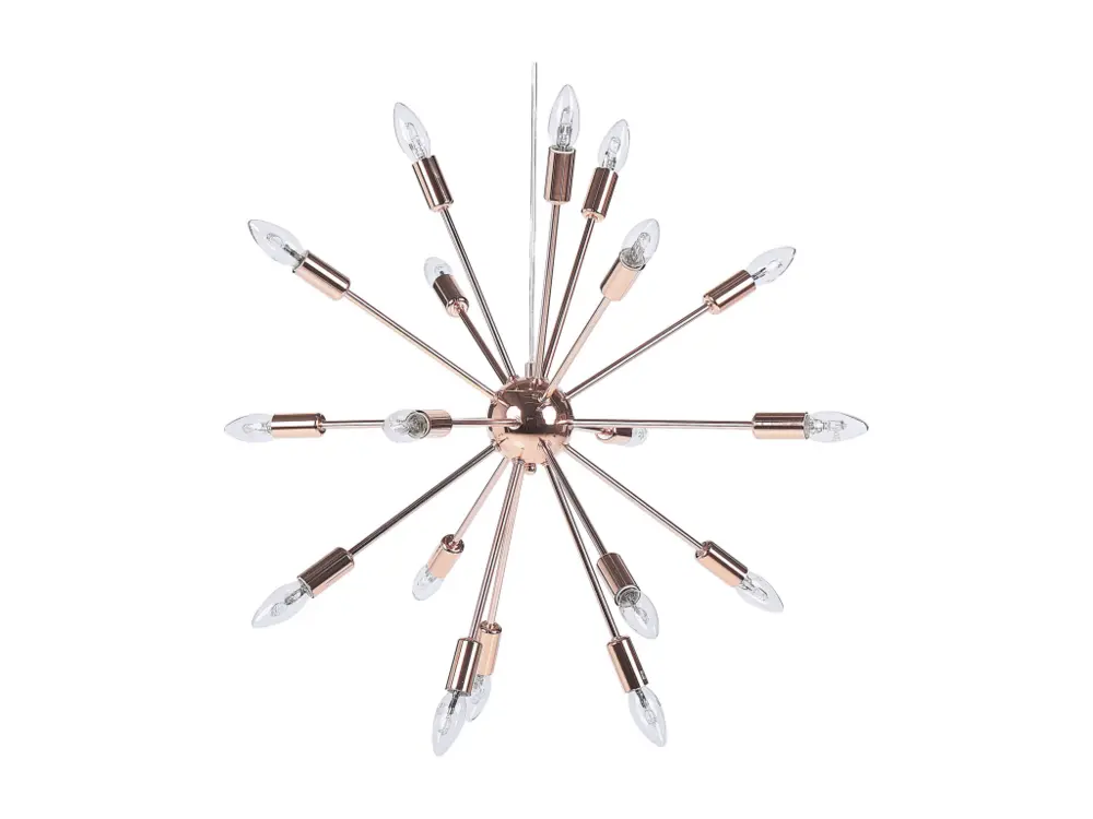 Lampe suspension cuivrée MAGUSE