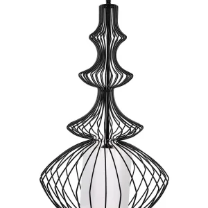 Lampe suspension noire KOLVA