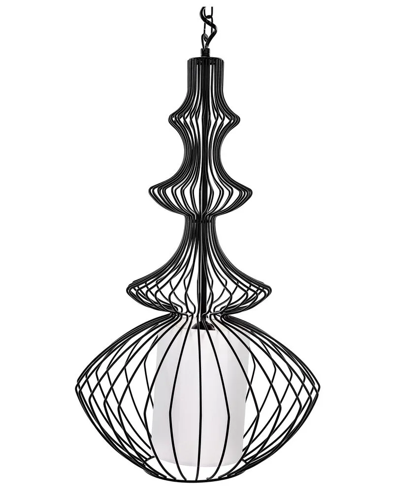 Lampe suspension noire KOLVA