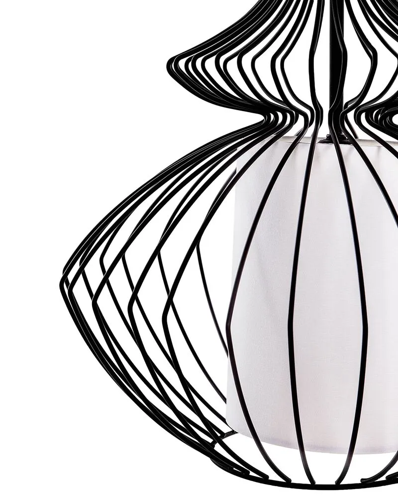 Lampe suspension noire KOLVA
