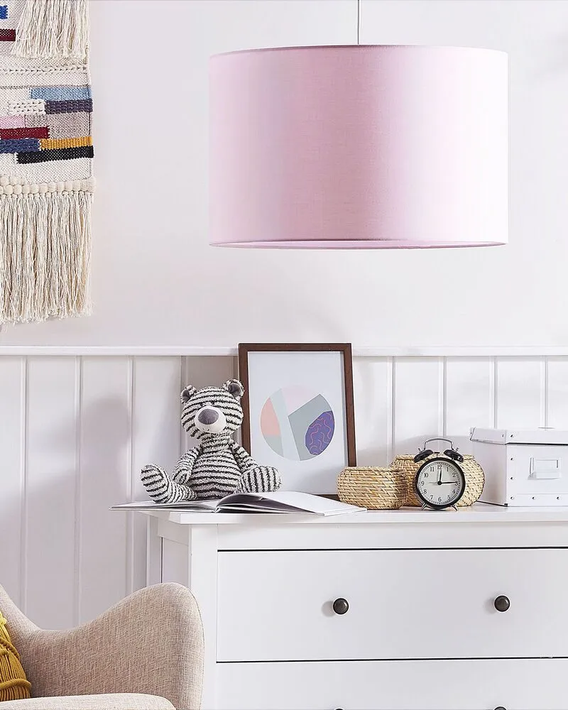 Lampe suspension rose LOVU