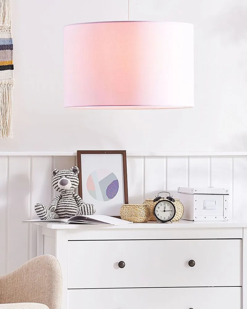 Lampe suspension rose LOVU
