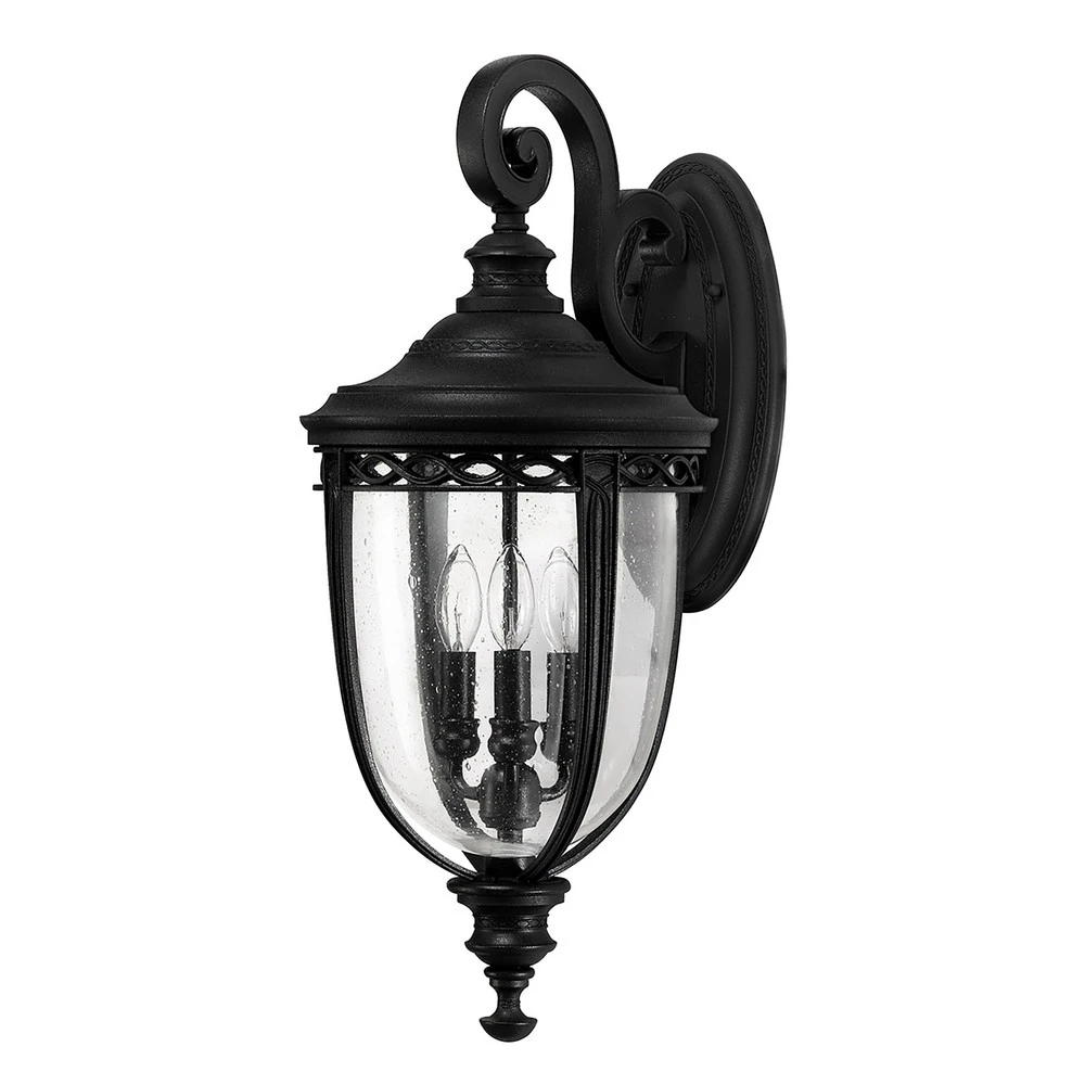 Lanterne English Bridle IP44 Ø 26,7 cm noire