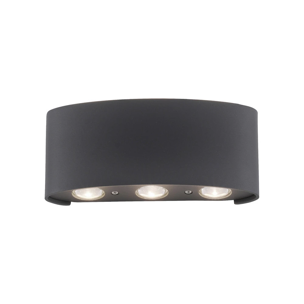 Paul Neuhaus applique d'extérieur LED Carlo, 17 cm, à 6 lampes, IP54