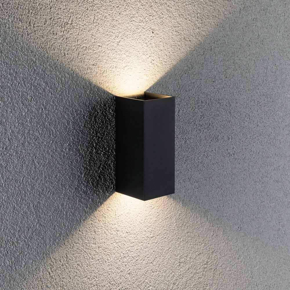 Paulmann Flame applique 2 lampes 15,5cm anthracite