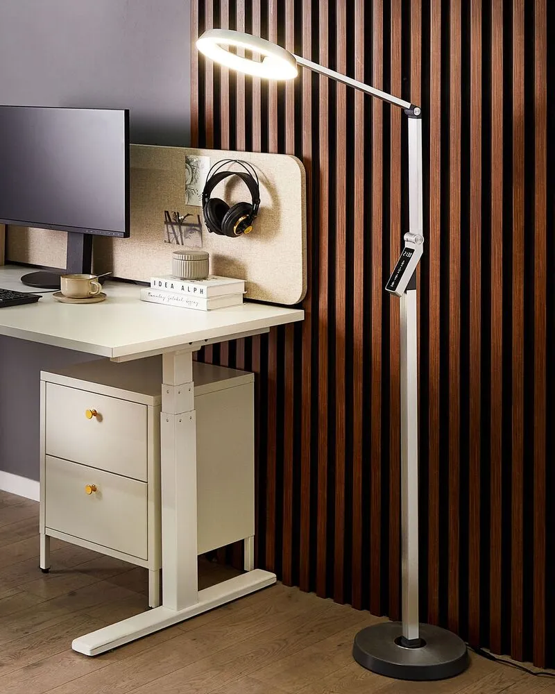 Staande lamp LED zilver CARINA