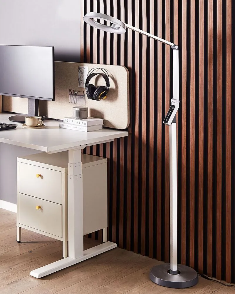 Staande lamp LED zilver CARINA
