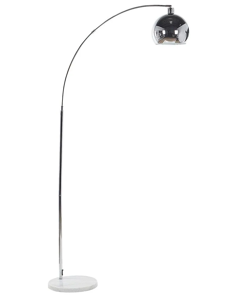 Staande lamp zilver PAROO