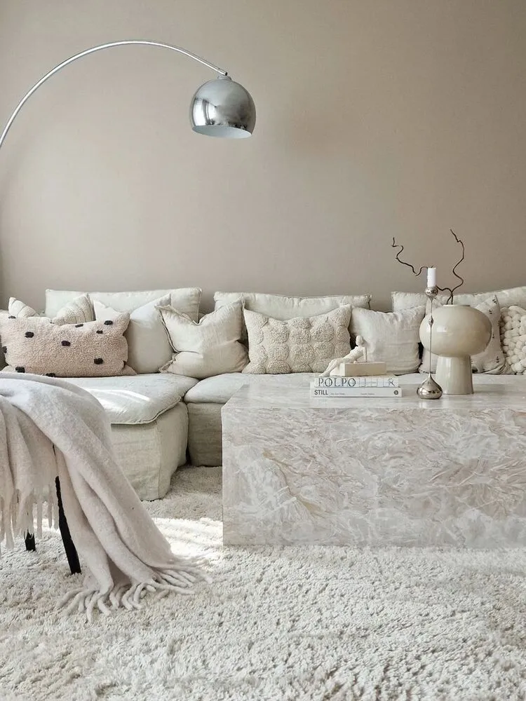 Staande lamp zilver PAROO