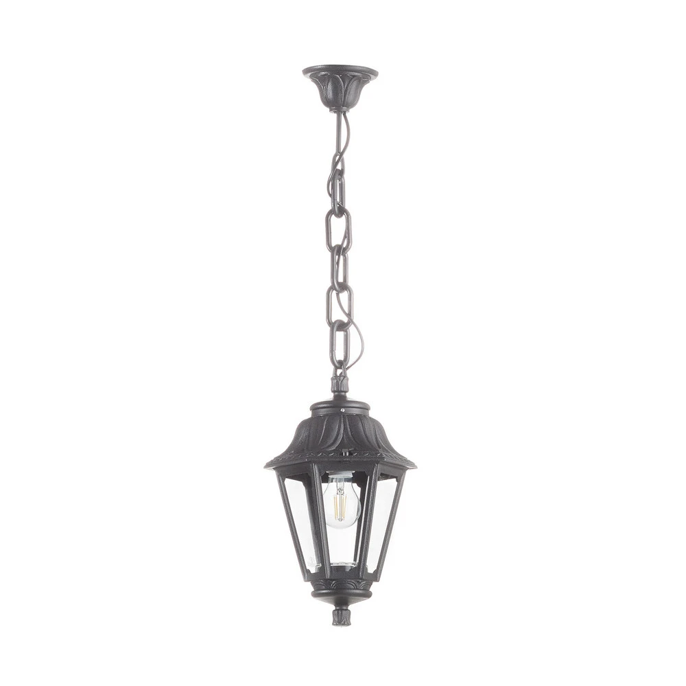Suspension LED Sichem Anna 6 W 2 700K noire/transp