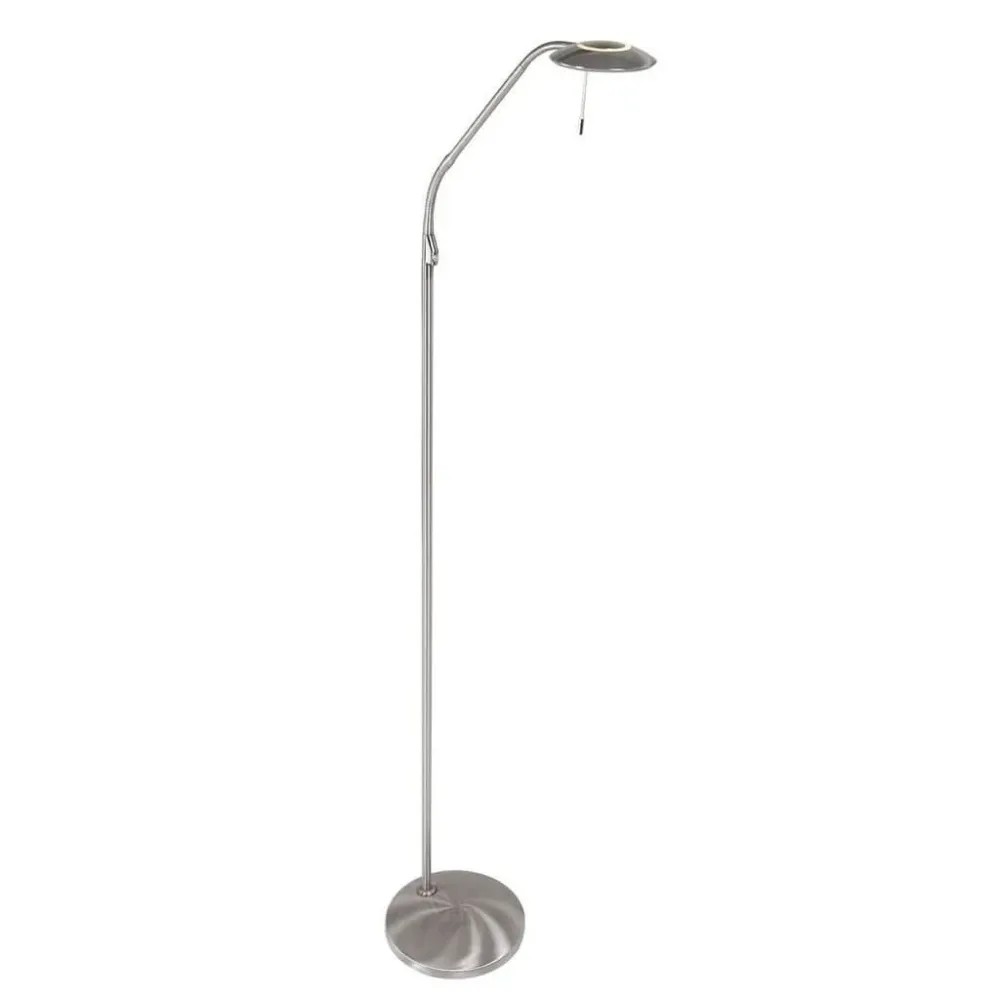 Abat-jour conique Lampe Sur Pied Zenith Acier | Elra