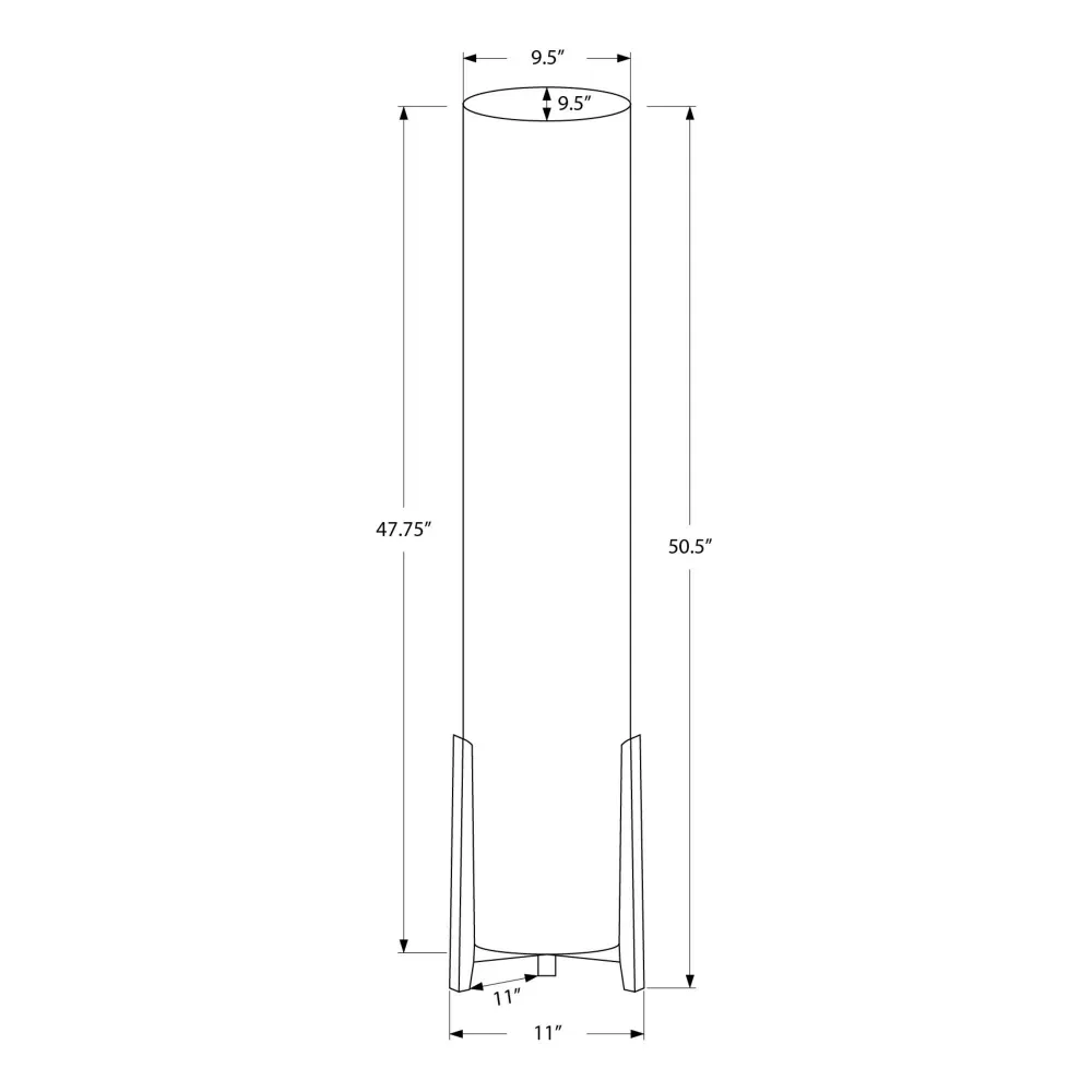 Éco-Énergétique Monarch Lampe sur pied I 9755