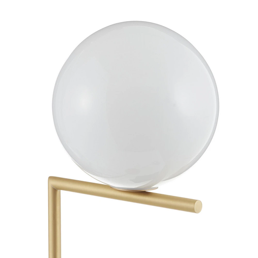 Design Contemporain FLOS IC F1 lampe sur pied, laiton brossé