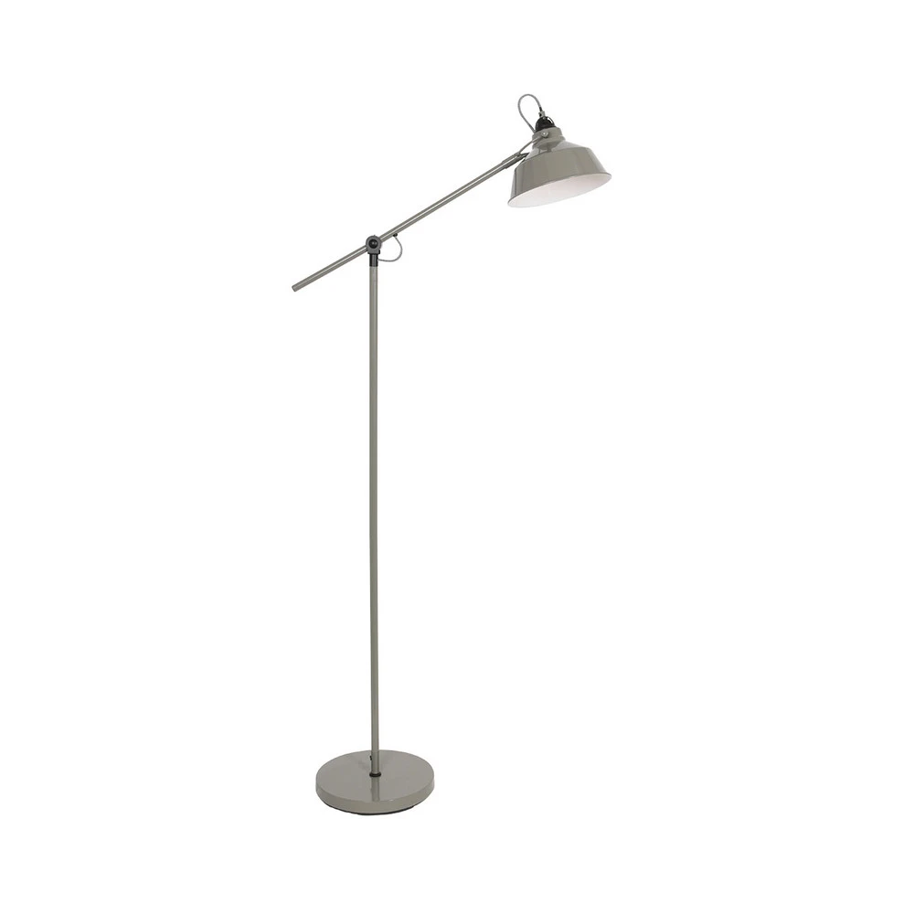 Design Contemporain Lampe sur pied Nové, réglable, vert