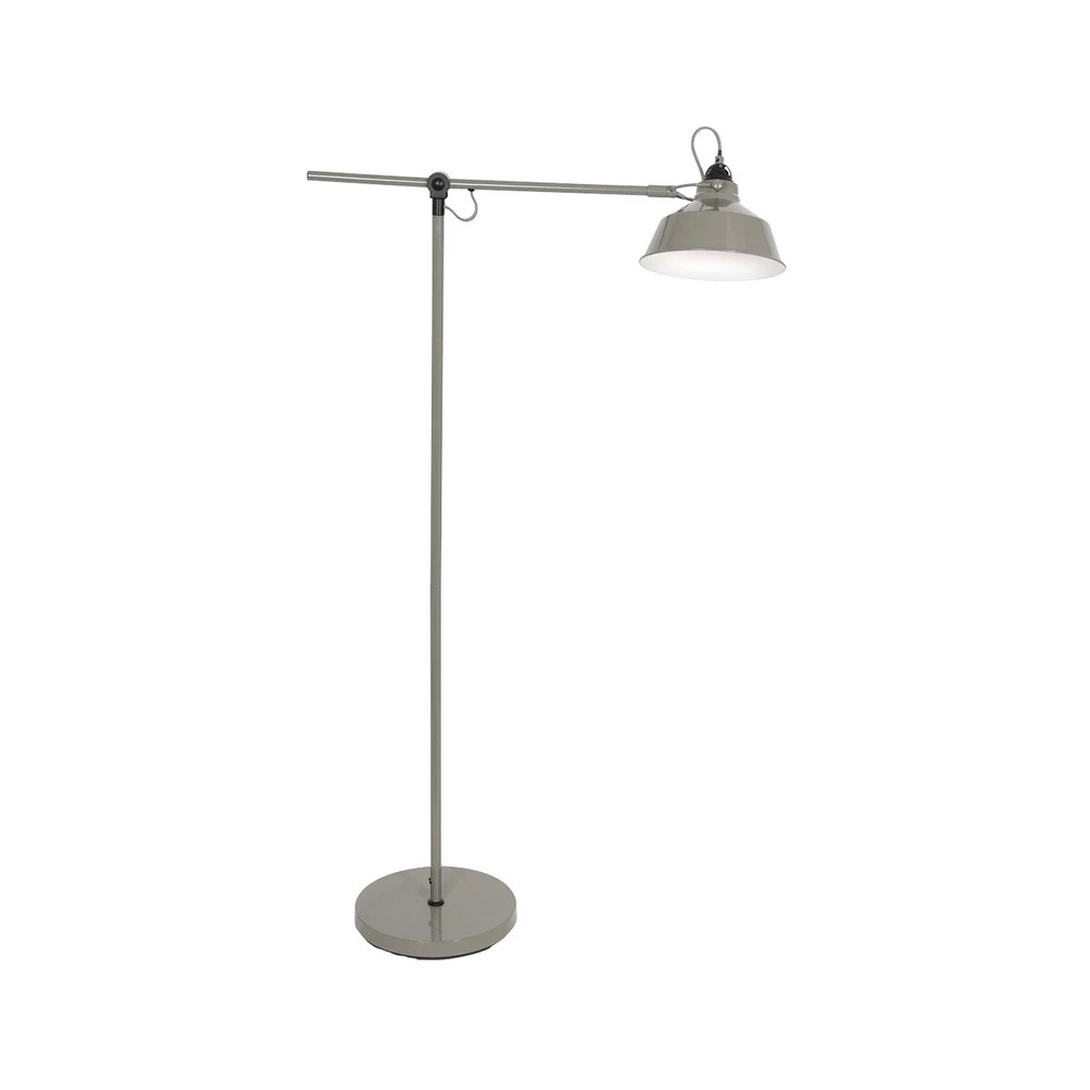 Design Contemporain Lampe sur pied Nové, réglable, vert
